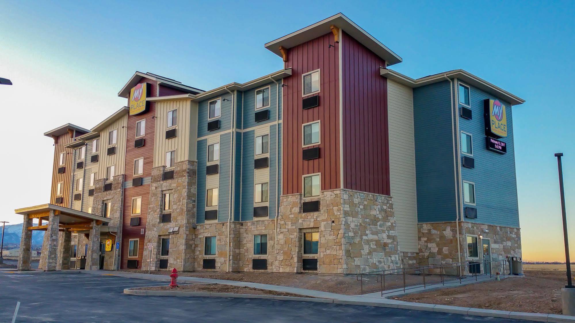 My Place Hotel-Salt Lake City-Уэст-Джордан Экстерьер фото